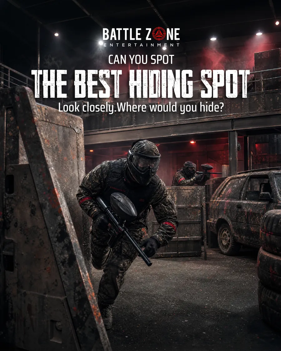 Battle Zone post: can you spot the best hiding spot