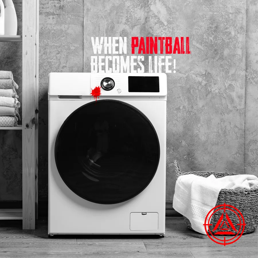 Battle Zone concept post: When paintball becomes life, washing machine