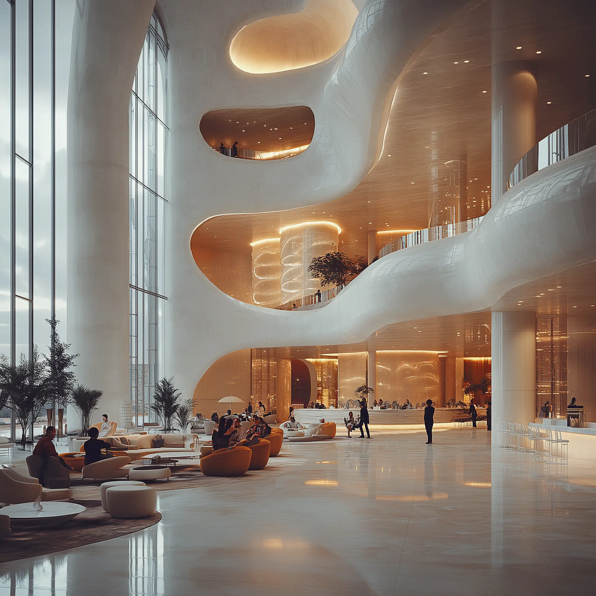 people_in_modern_and_luxuries_hotel_lobby_filled_with guests
